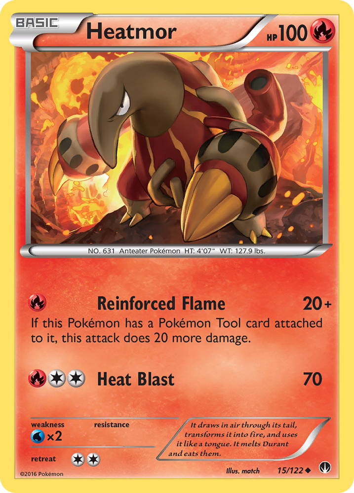 Heatmor (15/122) [XY : point de rupture] 