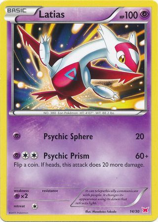 Latias (14/30) [XY : Kit d'entraînement 2 - Latias] 