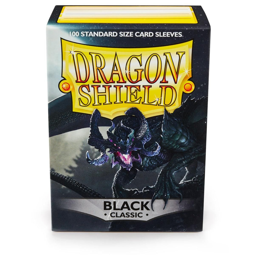 Dragon Shield : Pochettes standard 100ct - Noir (Classique) 