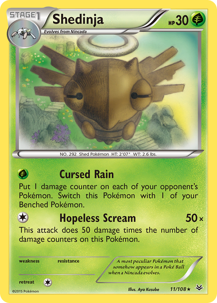 Shedinja (11/108) [XY : Ciel rugissant] 