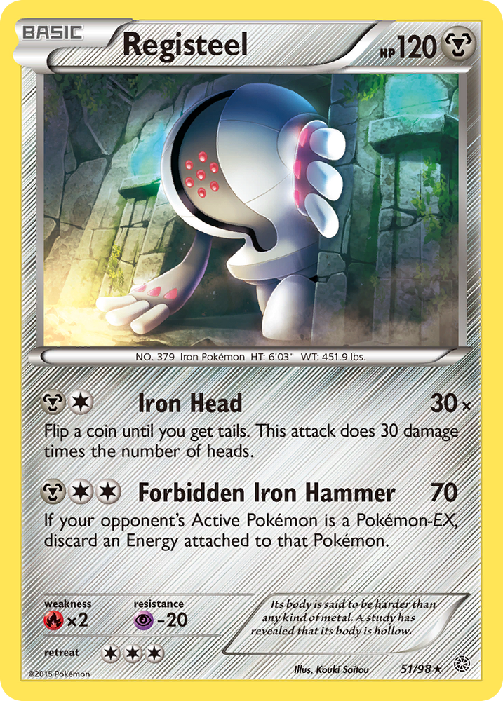 Registeel (51/98) [XY : Origines anciennes] 