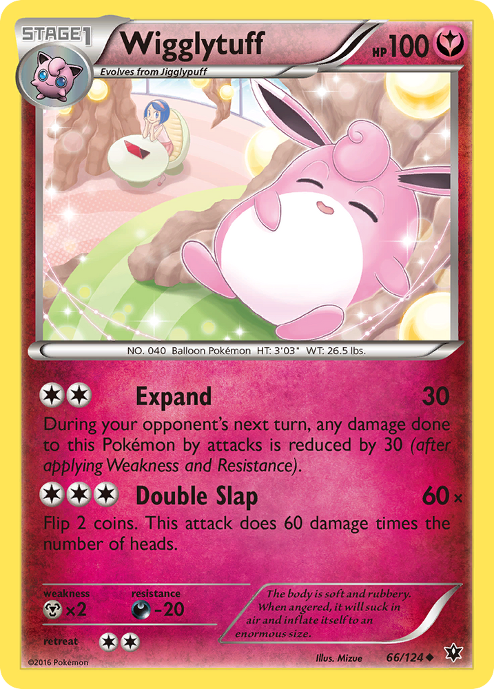 Wigglytuff (66/124) [XY : Collision des destins] 