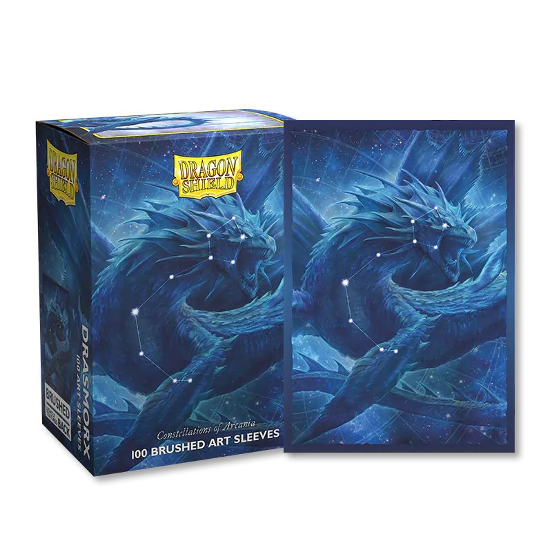 Dragon Shield : Pochettes d'art brossées standard de 100 carats - Drasmorx (Constellations d'Arcania) 