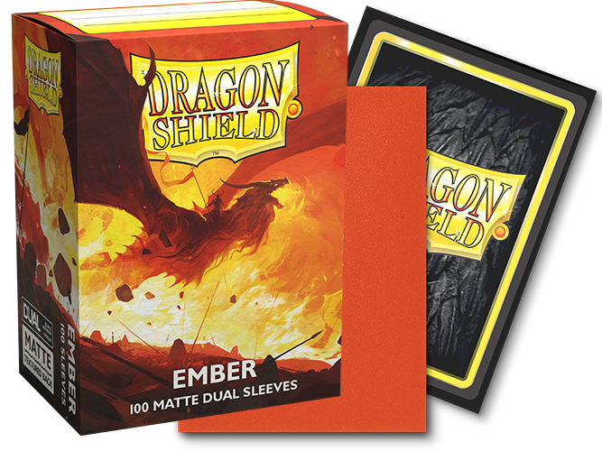 Dragon Shield : Pochettes standard 100 ct – Ember (double mat) 