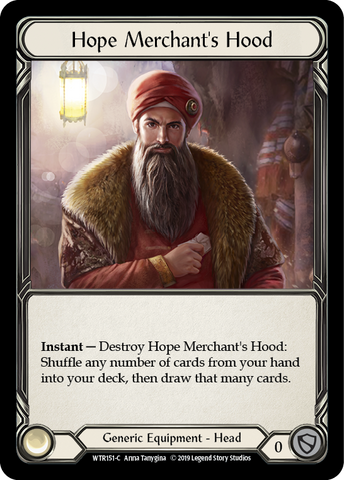 Hope Merchant's Hood [WTR151-C] (Welcome to Rathe)  Alpha Print Normal