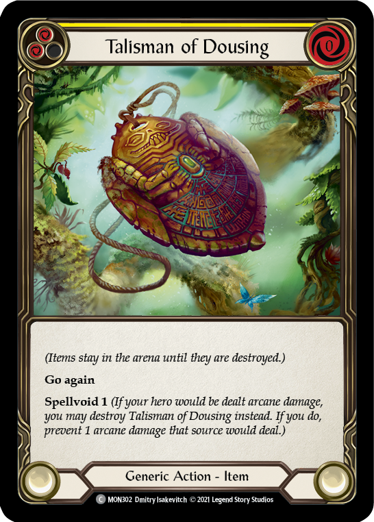 Talisman d'arrosage [MON302-RF] (Monarch) 1ère édition Rainbow Foil 