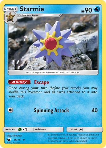 Starmie (16/111) [Soleil et Lune : Invasion pourpre] 