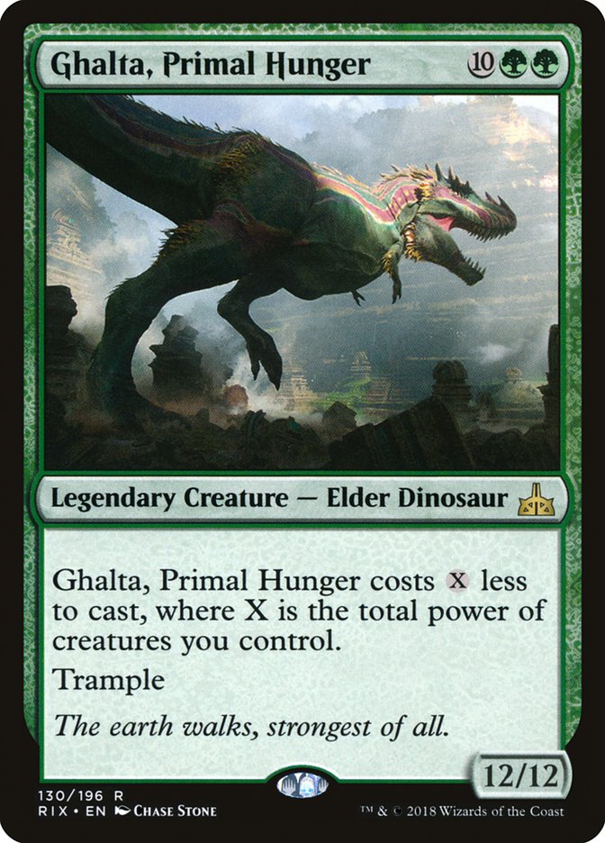 Ghalta, faim primordiale [Rivals d'Ixalan] 