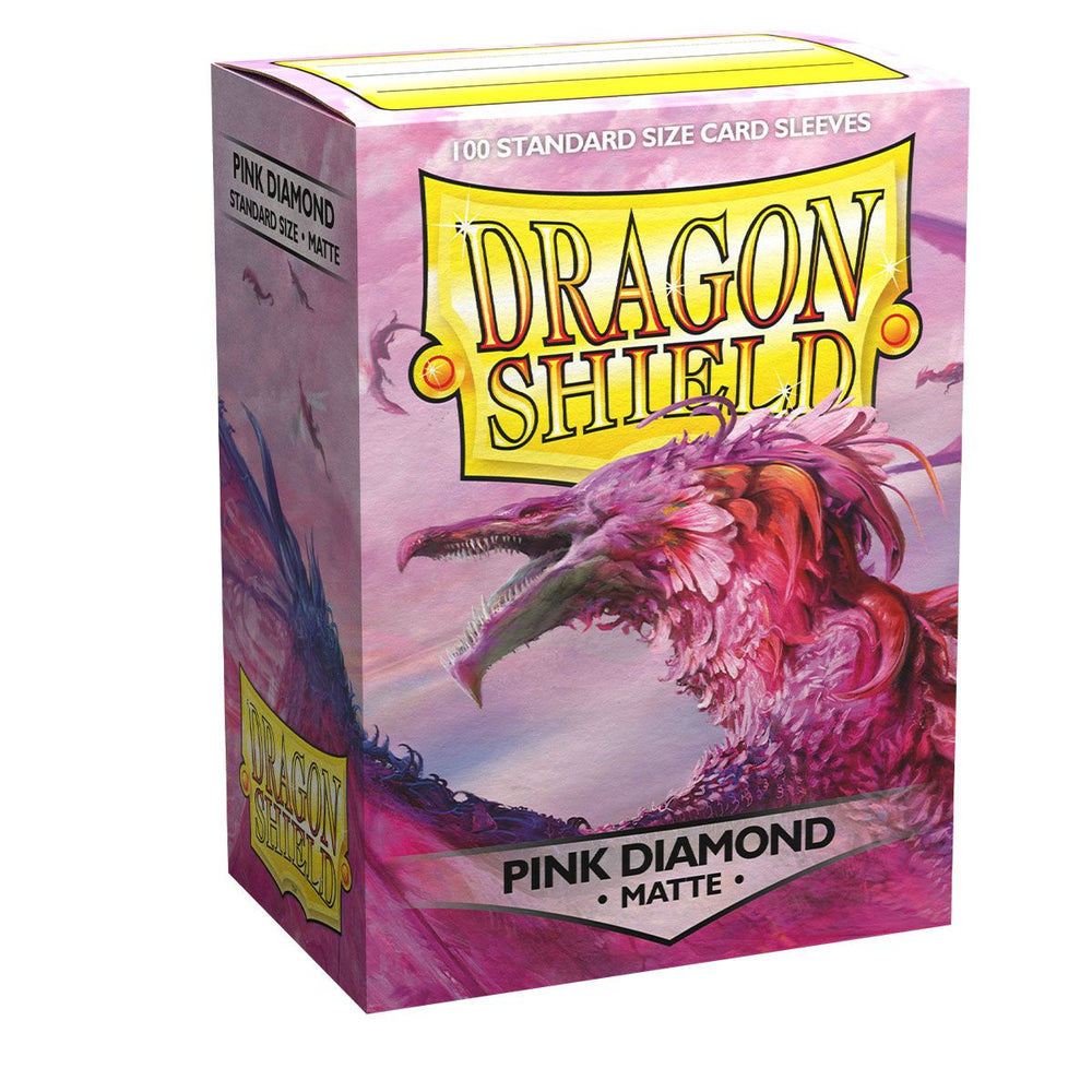 Dragon Shield : Pochettes standard 100 ct – Diamant rose (mat) 