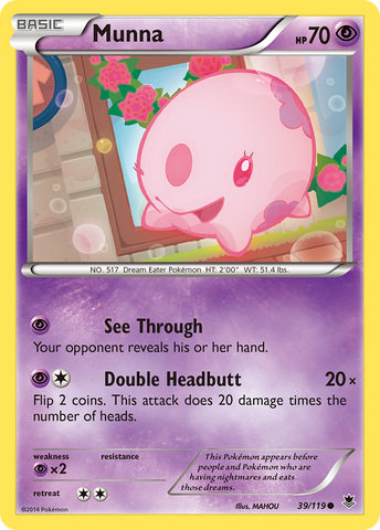 Munna (39/119) [XY : Forces fantômes] 