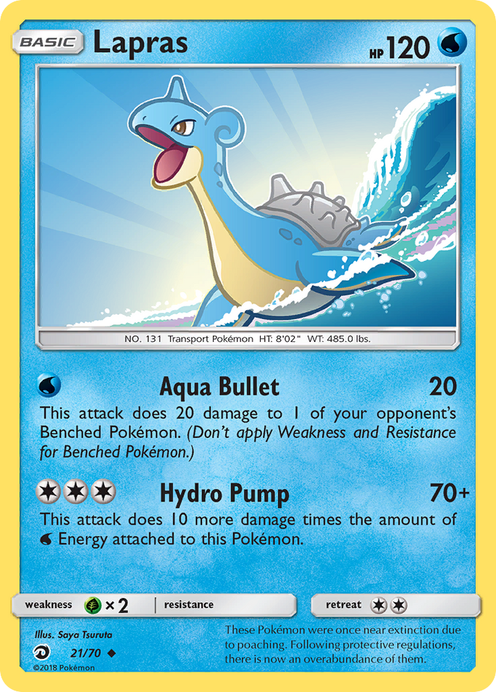 Lapras (21/70) [Soleil et Lune : Majesté du Dragon] 