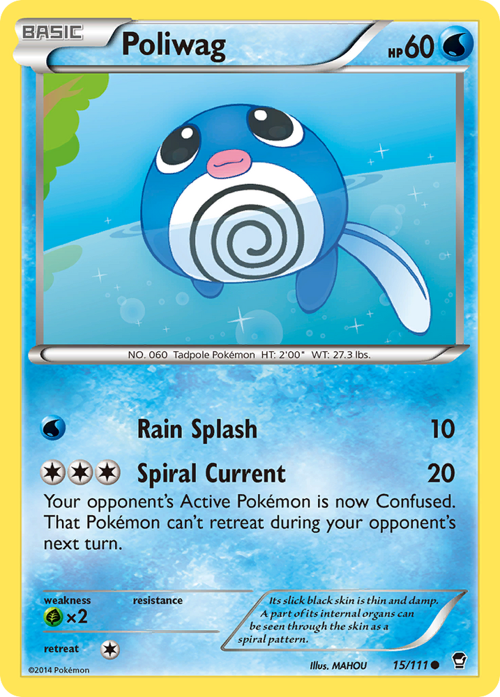 Poliwag (15/111) [XY : Poings furieux] 