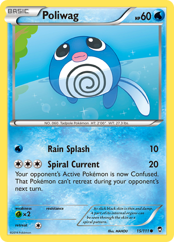 Poliwag (15/111) [XY : Poings furieux] 