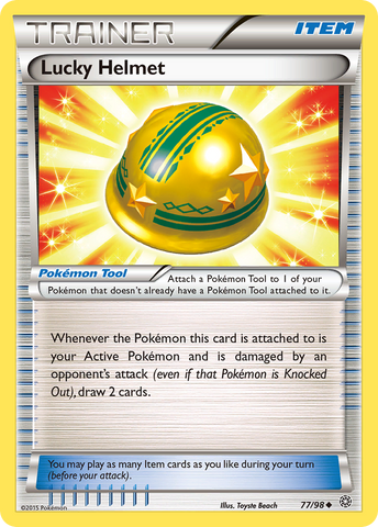 Casque chanceux (77/98) [XY : Origines anciennes] 