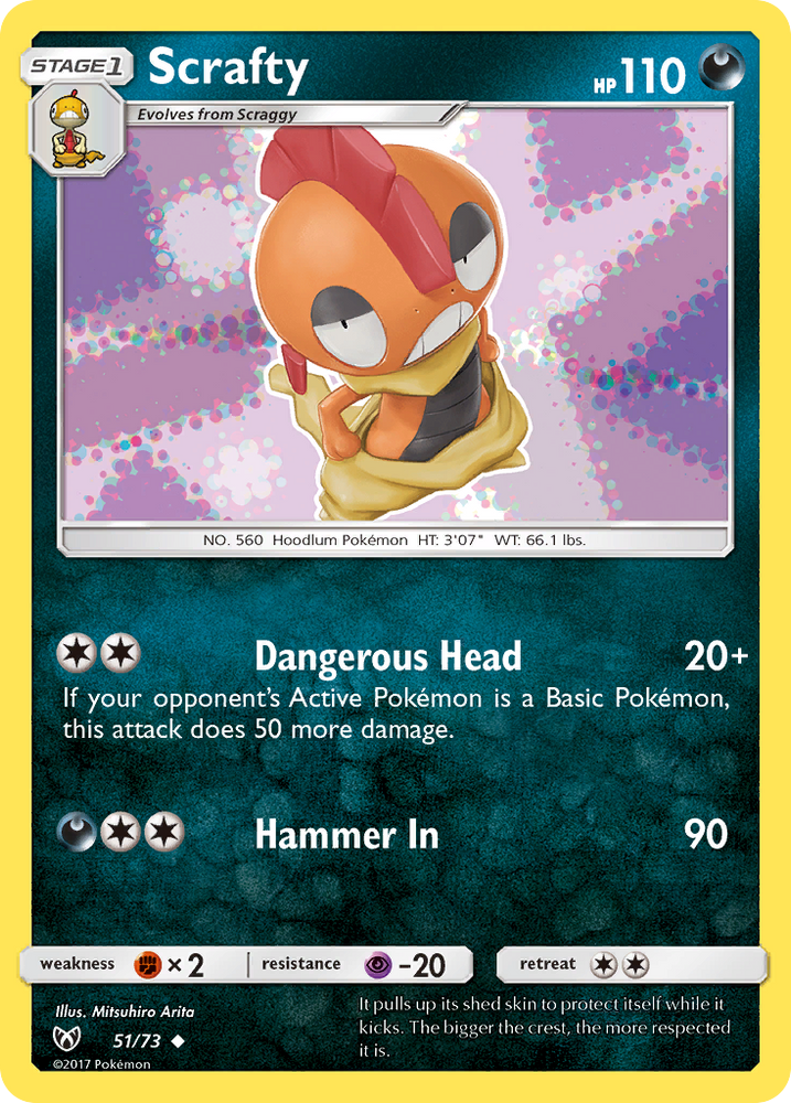 Scrafty (51/73) [Soleil et Lune : Légendes brillantes] 