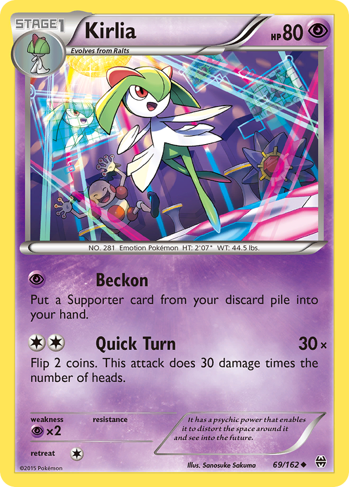 Kirlia (69/162) [XY : PERCÉE] 