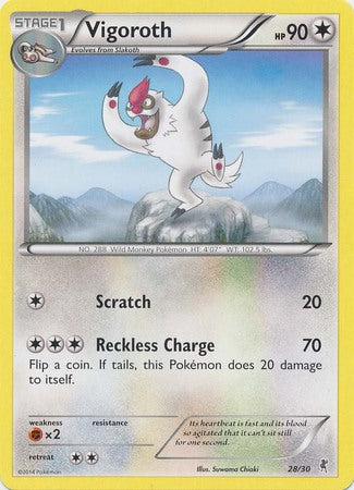 Vigoroth (28/30) [XY : Kit d'entraînement 1 - Bisharp] 