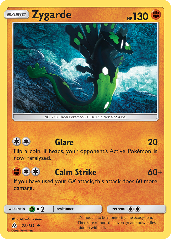 Zygarde (72/131) [Soleil et Lune : Lumière interdite] 