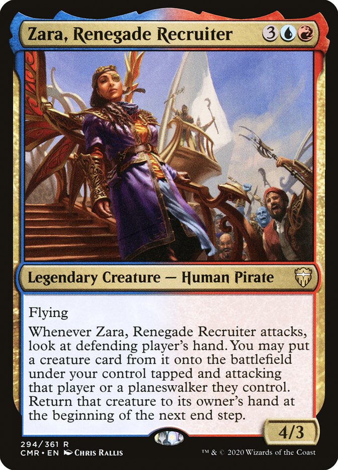 Zara, recruteur renégat [Commander Legends] 