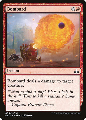 Bombarde [Rivals d'Ixalan] 