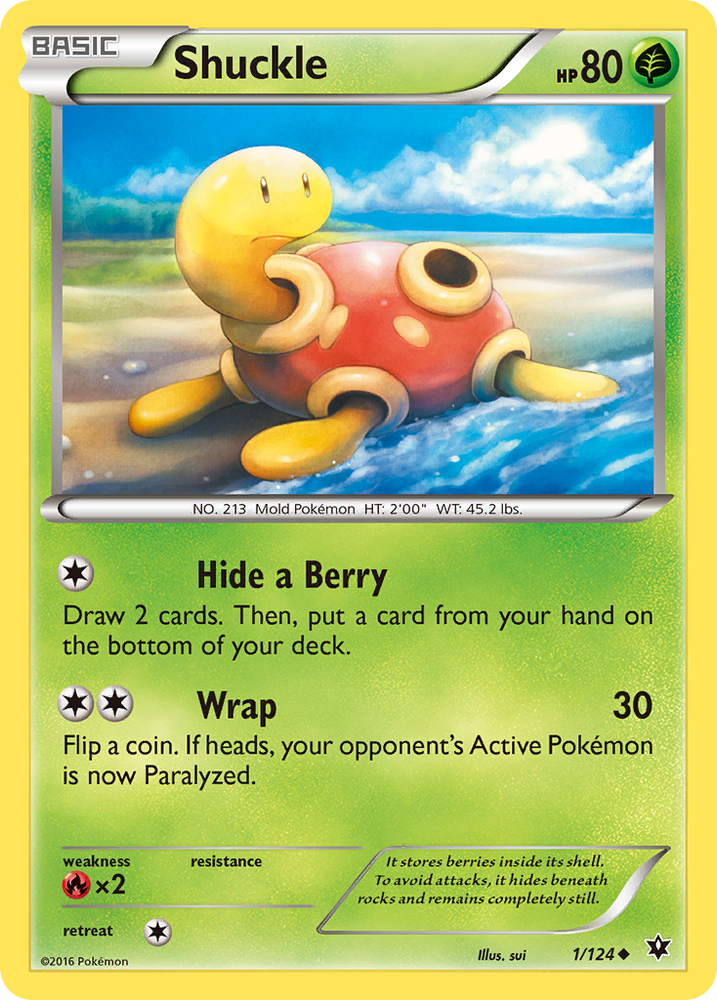 Shuckle (1/124) [XY : Les destins entrent en collision] 