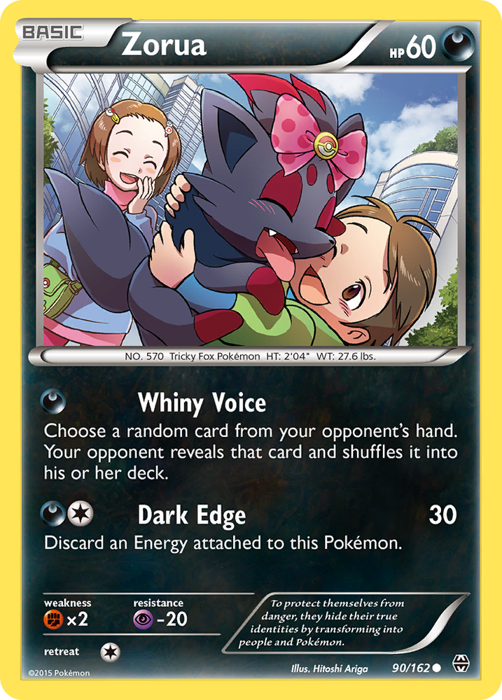 Zorua (90/162) [XY : PERCÉE] 