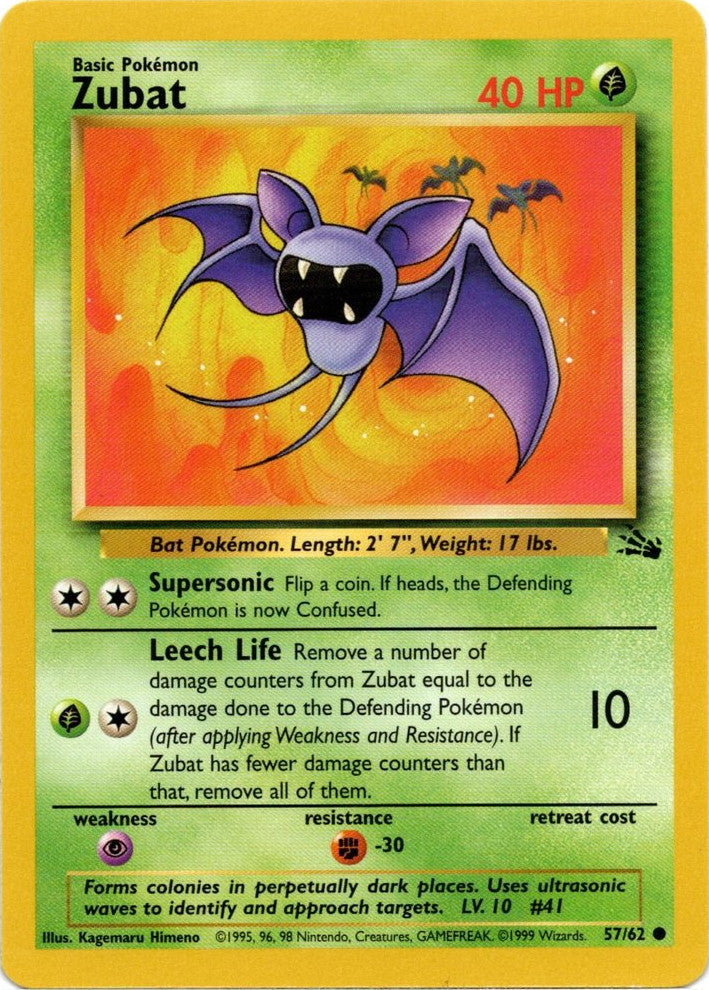 Zubat (57/62) [Fossile illimité] 