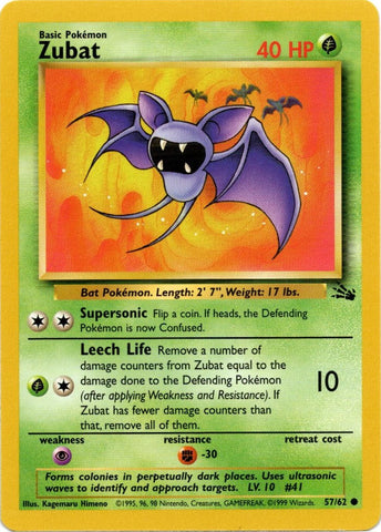 Zubat (57/62) [Fossile illimité] 