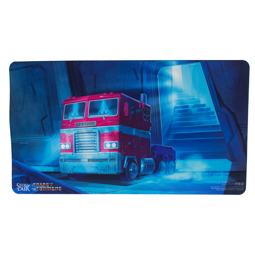 Ultra PRO : Tapis de jeu double face - Secret Lair (Darksteel Colossus Optimus Prime) 