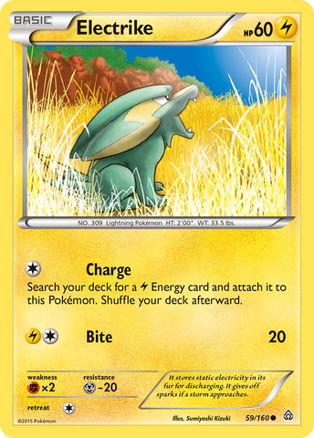 Electrike (59/160) [XY : Primal Clash] 