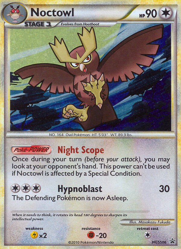 Noctowl (HGSS06) [HeartGold et SoulSilver : promotions Black Star] 