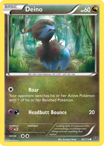 Deino (84/114) [XY : Siège à vapeur] 