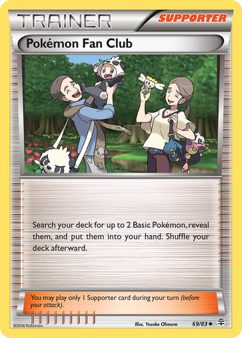 Fan Club Pokémon (69/83) [XY : Générations] 