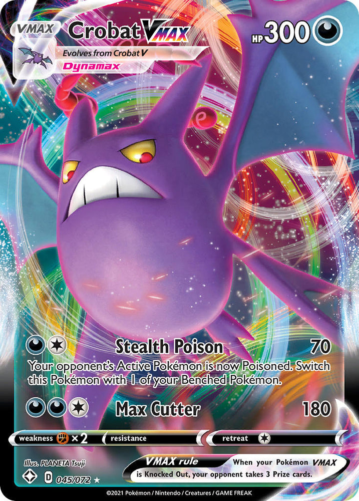 Crobat VMAX (045/072) [Épée et Bouclier : Shining Fates] 