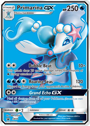 Primarina GX (SM39) [Soleil et Lune : Promos Black Star] 