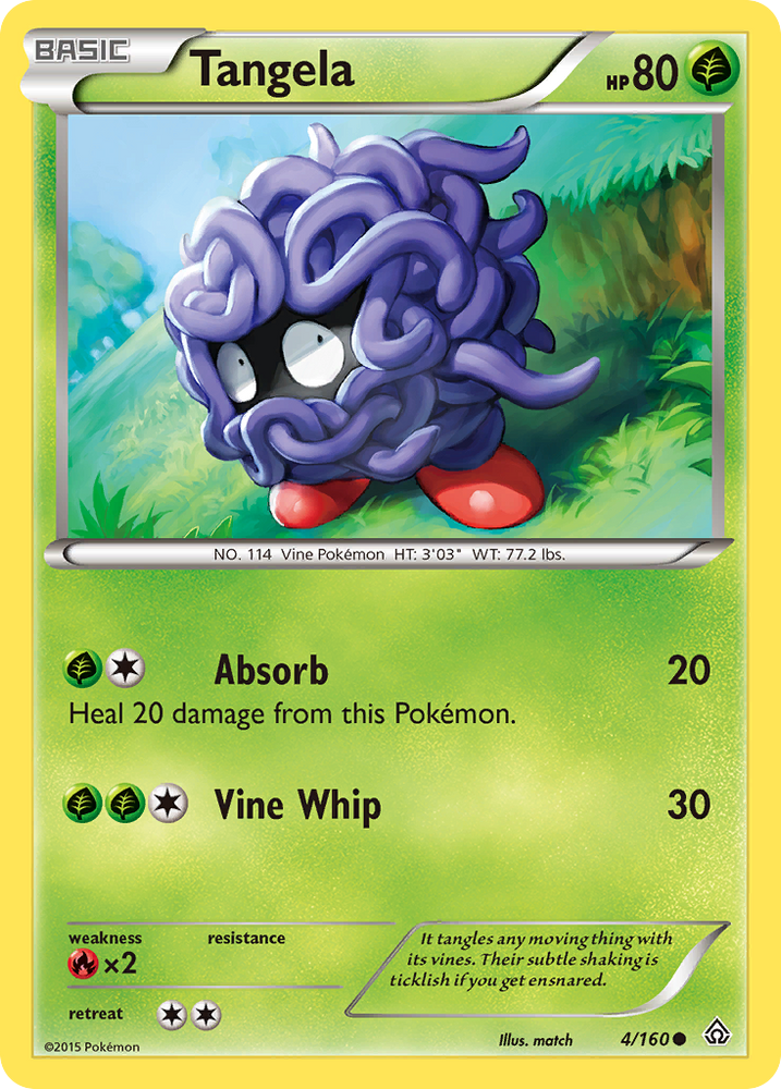 Tangela (4/160) [XY : Primal Clash] 