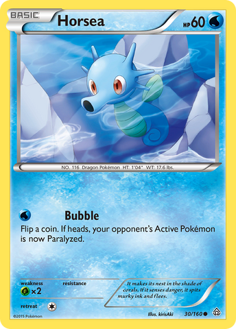 Horsea (30/160) [XY : Primal Clash] 