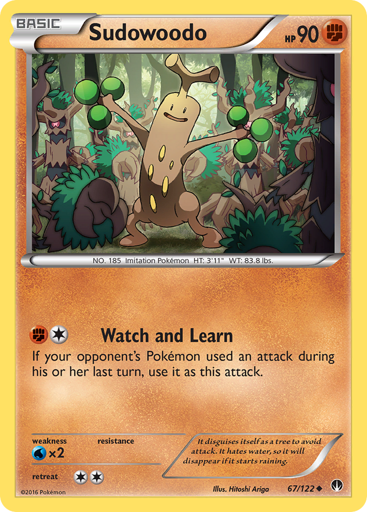 Sudowoodo (67/122) [XY : point de rupture] 