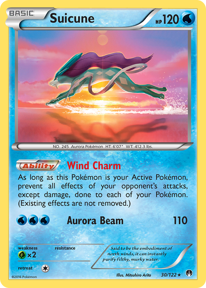 Suicune (30/122) [XY : BREAKpoint] 