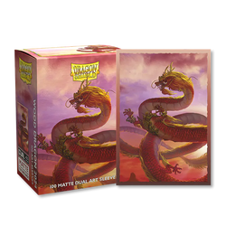 Dragon Shield : Pochettes artistiques standard de 100 ct – Année du dragon de bois 2024 (double mat) 