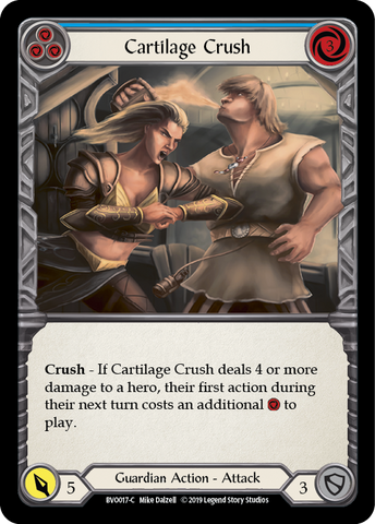 Cartilage Crush (Bleu) [BVO017-C] (Bravo Hero Deck) 1ère édition Normal 