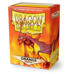 Dragon Shield : Pochettes standard 100 ct – Orange (mat) 