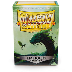 Dragon Shield : Pochettes standard 100 ct – Émeraude (mat) 