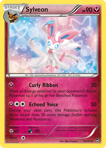 Sylvéon (72/111) [XY : Poings furieux] 