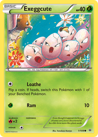 Exeggcute (1/108) [XY : Ciel rugissant] 