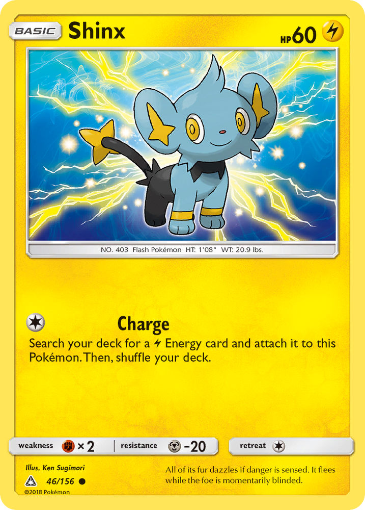 Shinx (46/156) [Soleil et Lune : Ultra Prisme] 