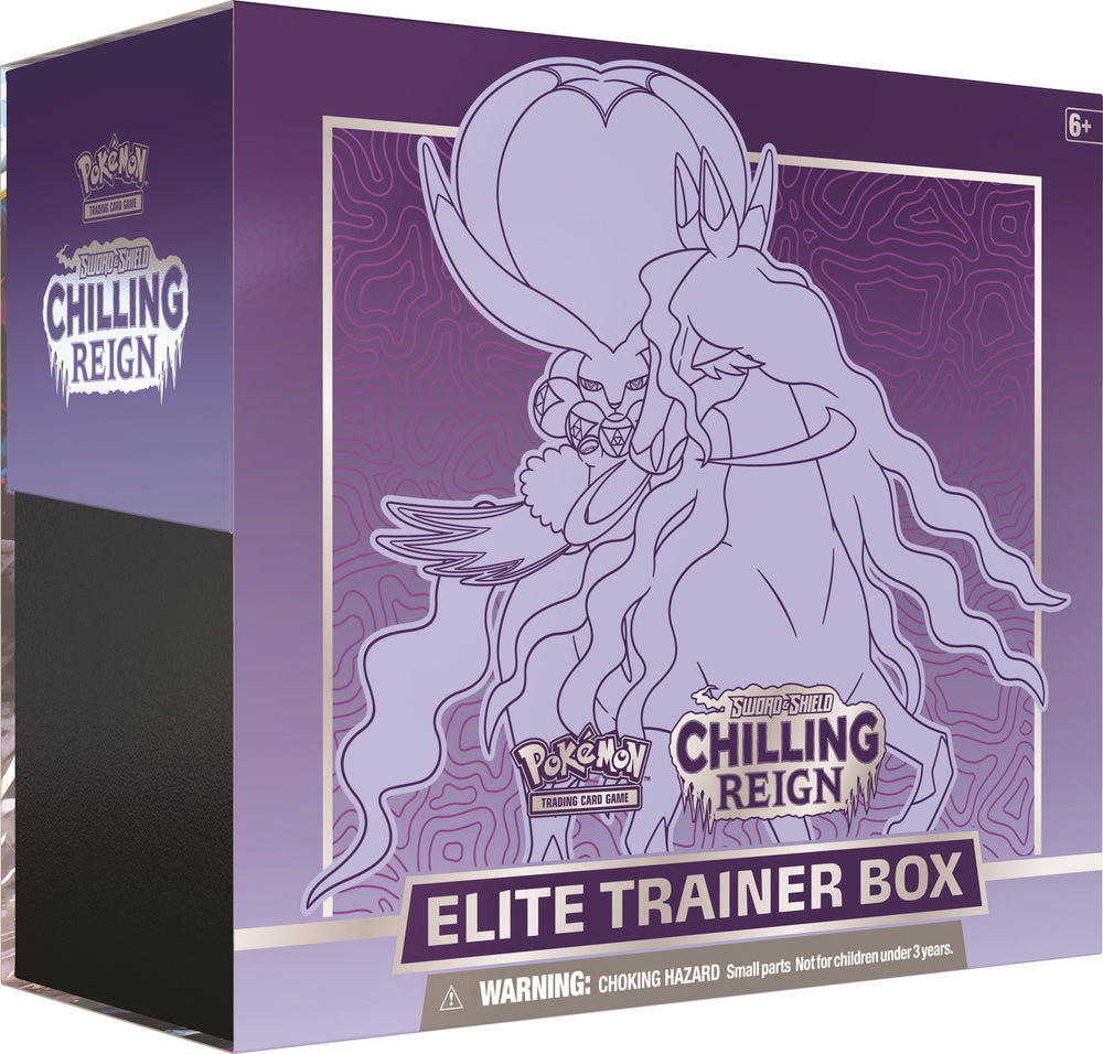 Épée et Bouclier : Chilling Reign - Coffret Entraîneur d'Élite (Shadow Rider Calyrex) 