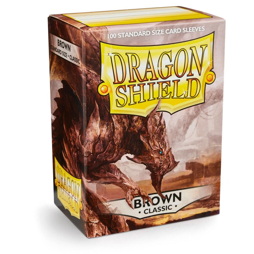 Dragon Shield: Standard 100ct Sleeves - Brown (Classic)