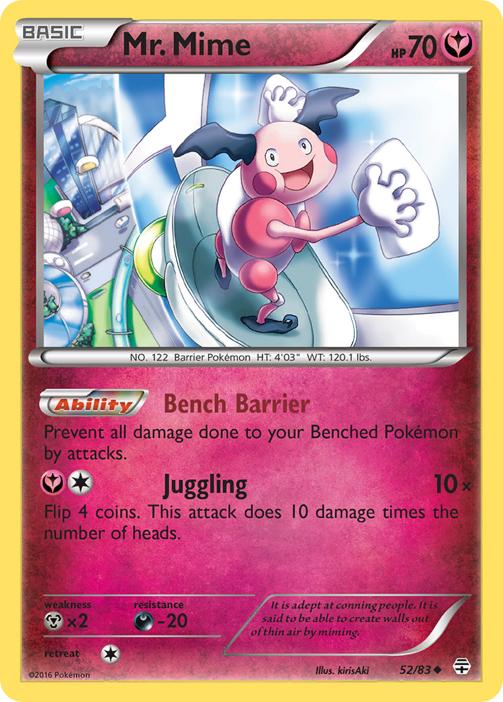 M. Mime (52/83) [XY : Générations] 