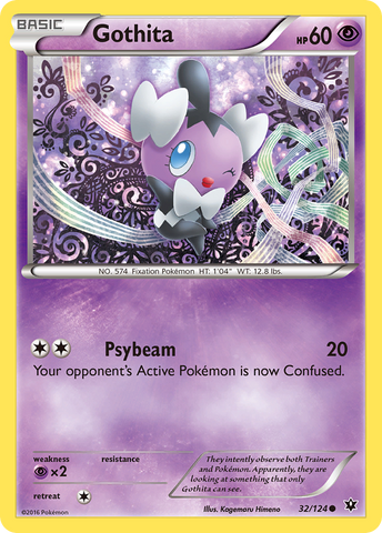 Gothita (32/124) [XY : Les destins entrent en collision] 